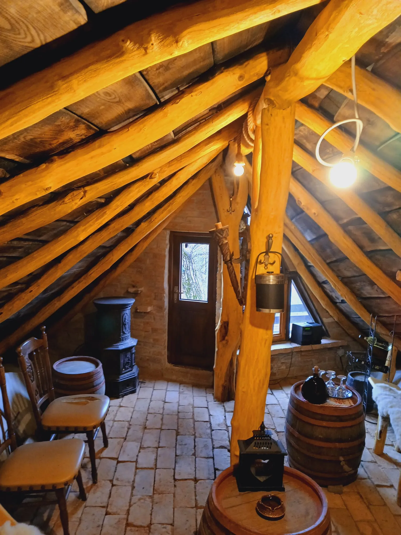 Wine tasting room